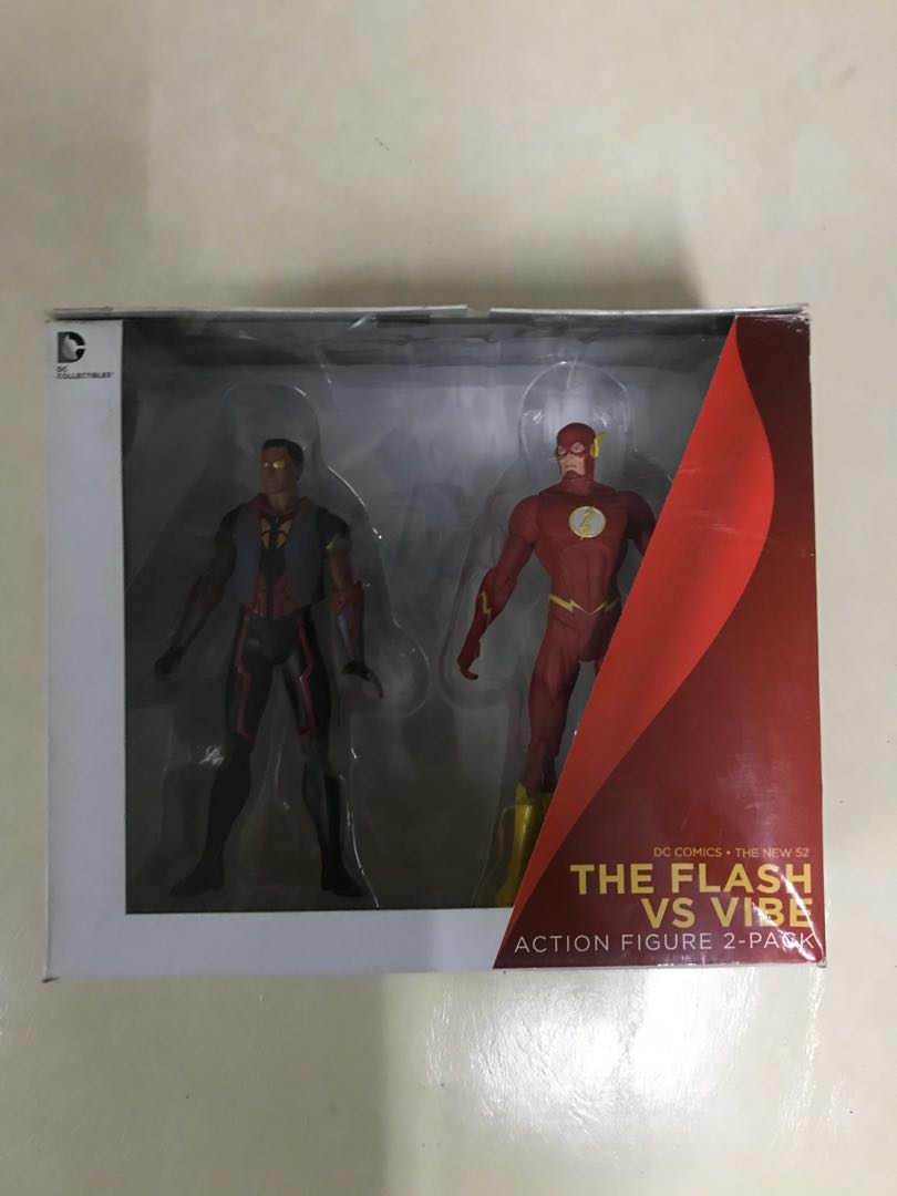 DC Collectibles New 52 2 Pack Flash and Vibe BIB Hobbies Toys