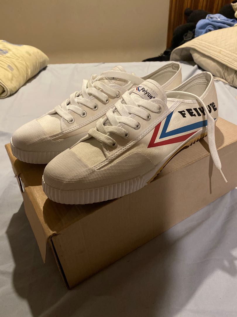 narrow white sneakers