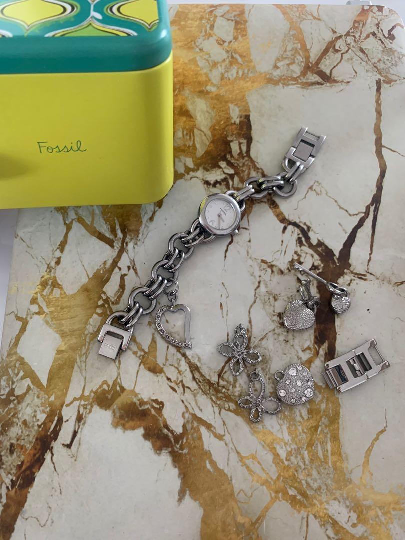 Fossil charm cheap watch