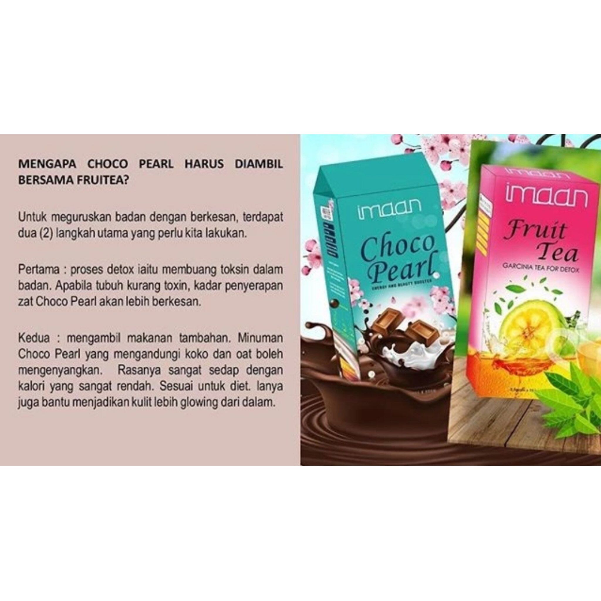 Fruity Tea Choco Pearl Health Beauty Face Skin Care On Carousell