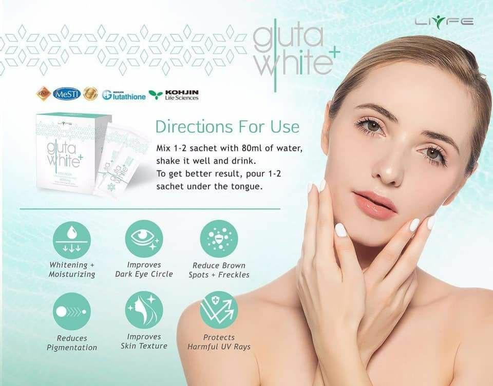 Gluta white+ Collagen Tripeptide 6000mg - Glutathione on Carousell