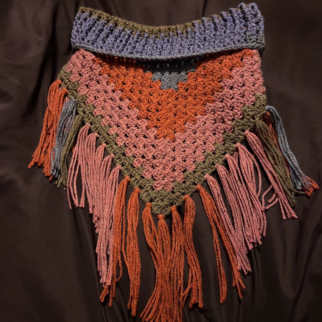 Handmade Crocheted Bandana cowl