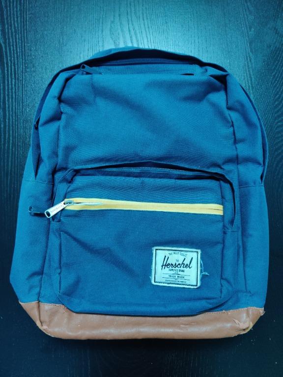 herschel pop quiz navy tan
