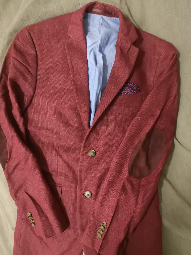 H&m blazer with elbow patches on sale