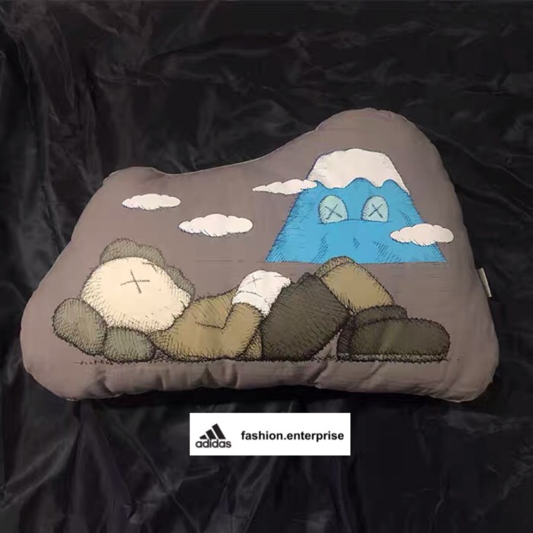 Kaws Holiday Japan Cushion, Furniture & Home Living, Home Decor