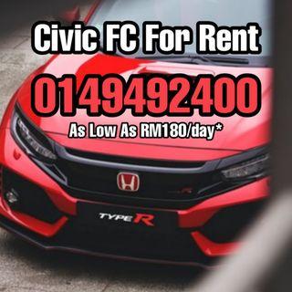 Kereta Sewa Shah Alam Klang - Honda Civic Fc 1.5 Turbo
