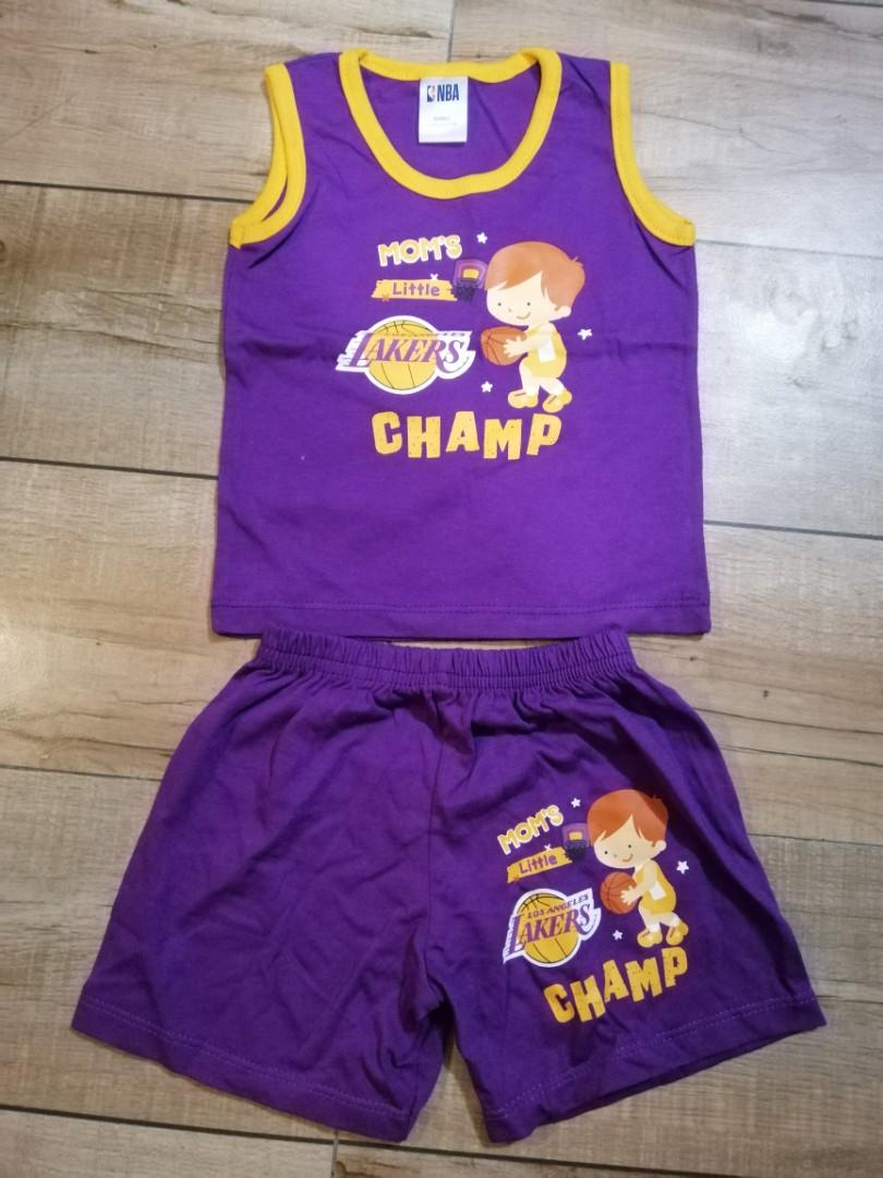 Lakers Toddler Sando Short Babies Kids Others On Carousell