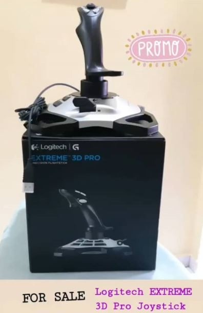 Logitech Extreme 3d Pro Joystick Video Gaming Gaming Accessories