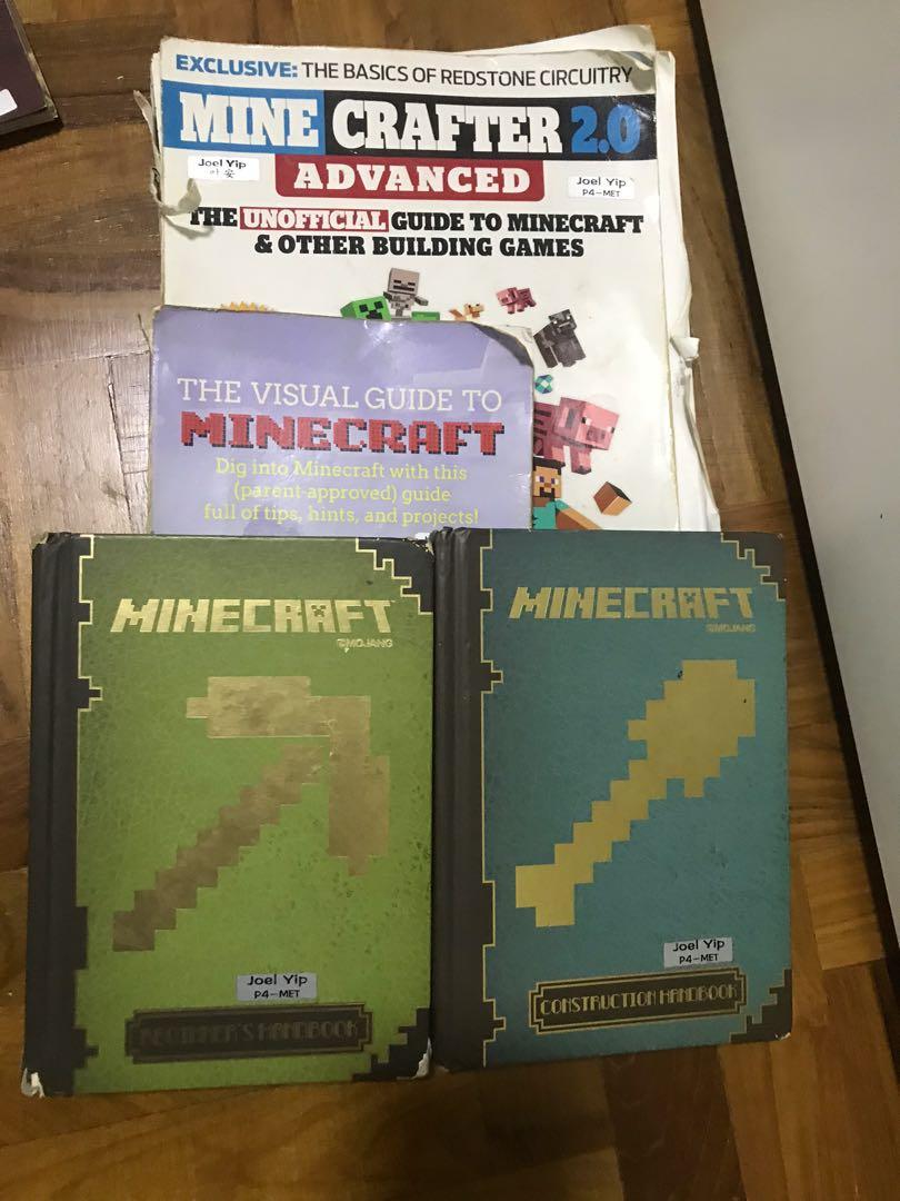 Minecraft handbook visual guide, Hobbies & Toys, Books & Magazines ...