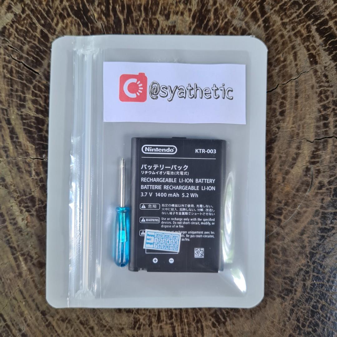 New 3ds Battery Replacement Video Gaming Gaming Accessories On Carousell