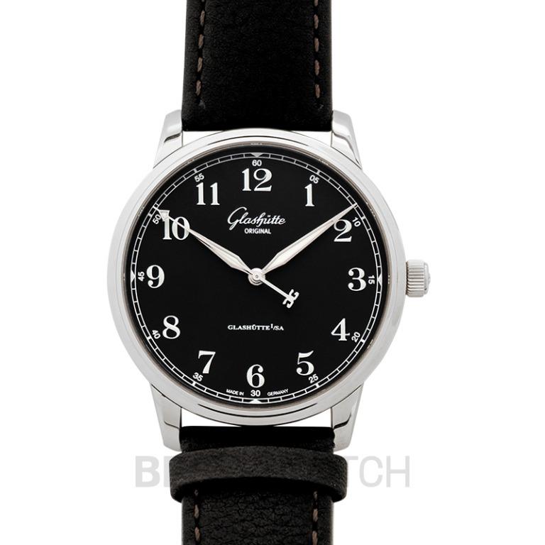 New Glashutte Original Senator Automatic Black Dial Ladies Watch