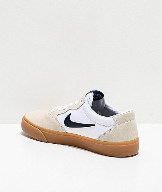 nike sb chron white