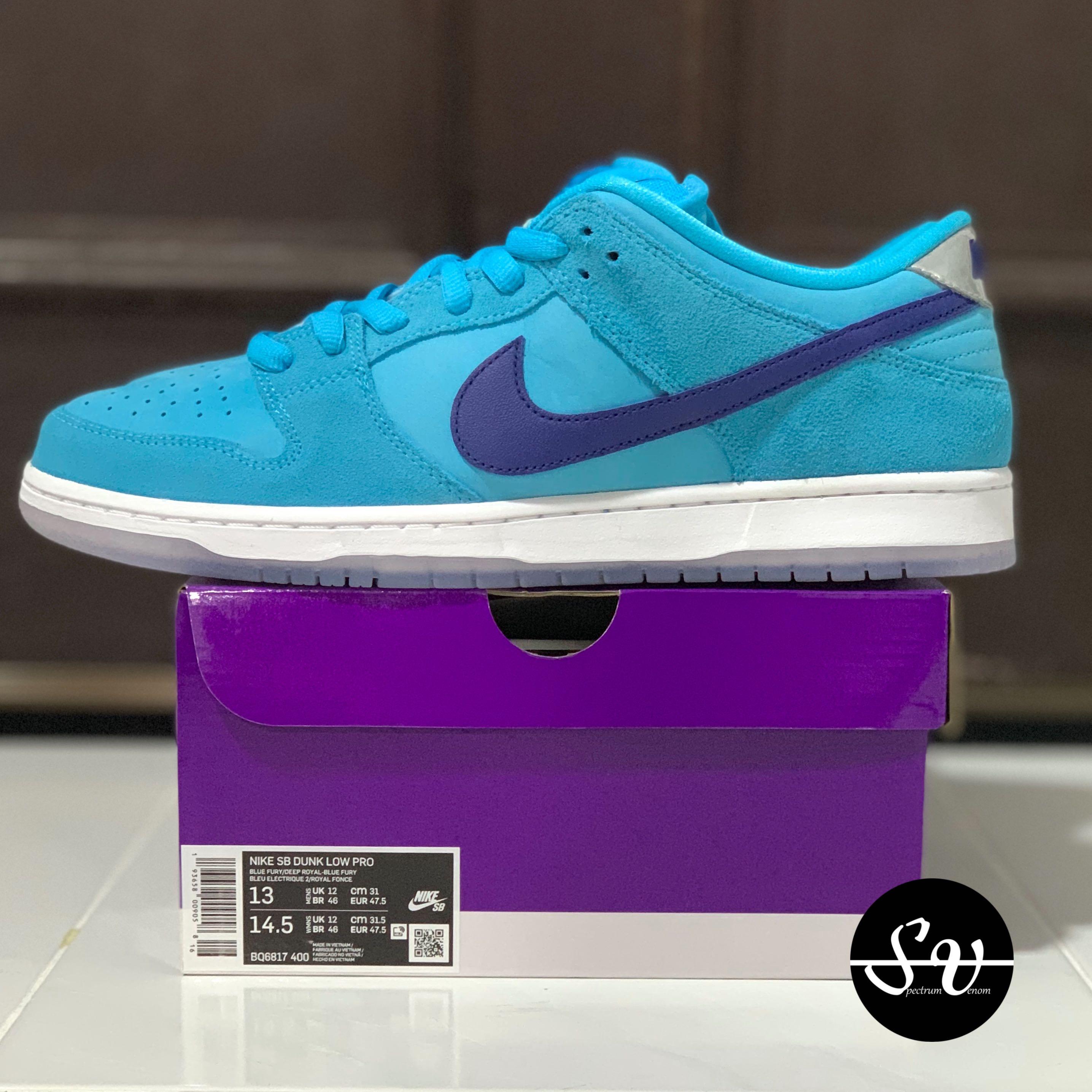Sb dunk low blue fury uk on sale