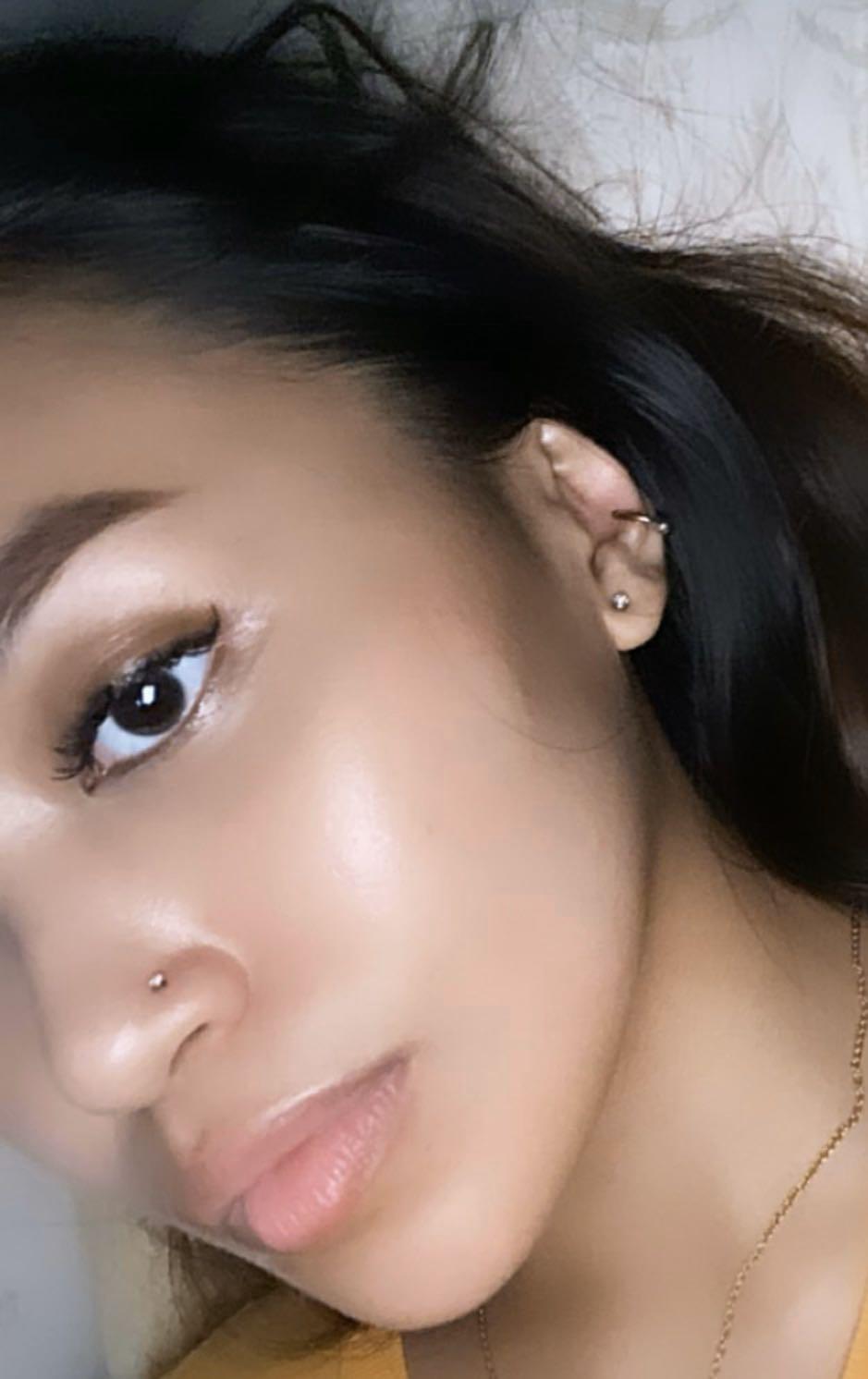 Nose piercing