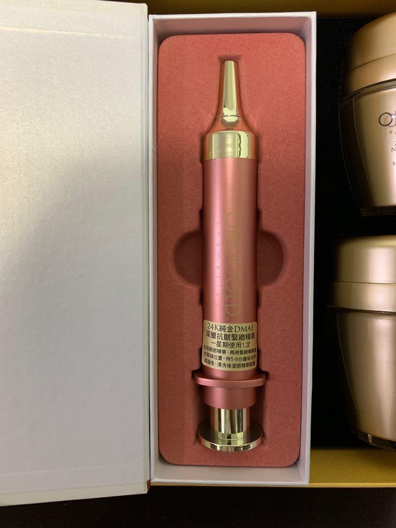 全新orogold 24k純金dmae深層抗皺緊緻精華 美容 化妝品 皮膚護理 Carousell