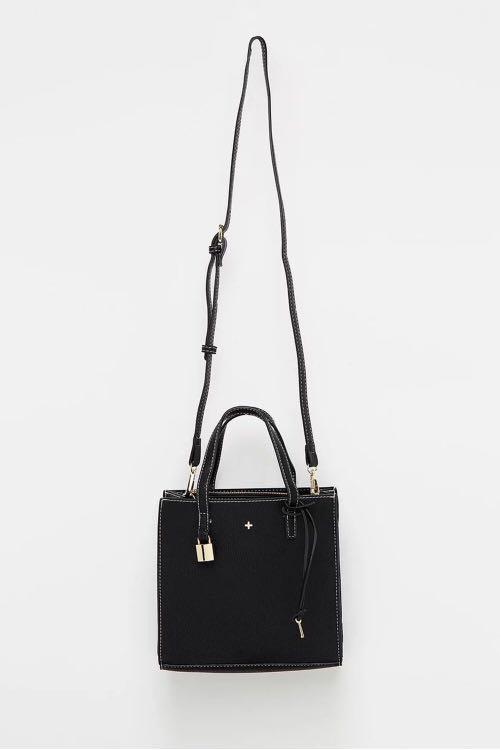 Peta & jain macey bag black croc store