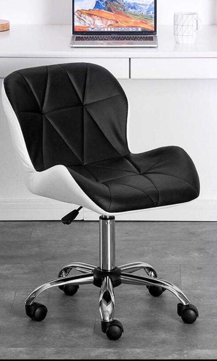 Plush Ergonomic Swivel Desk Chair Furniture Tables Chairs On Carousell