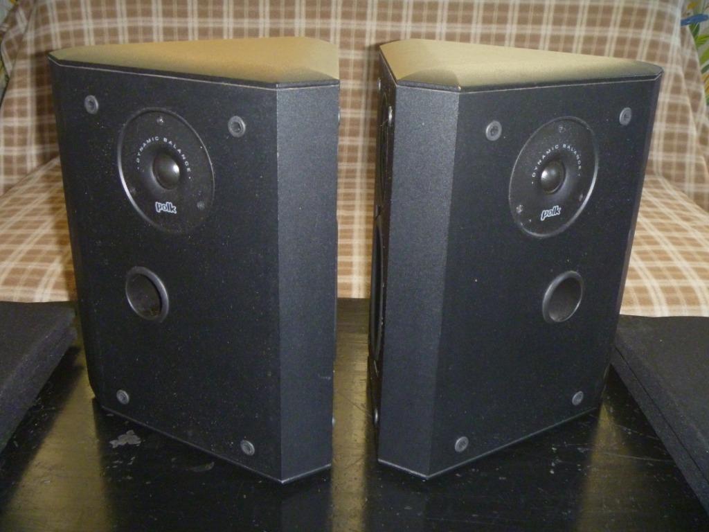 Polk Audio FX300i Bipole Dipole Surround Speakers Audio