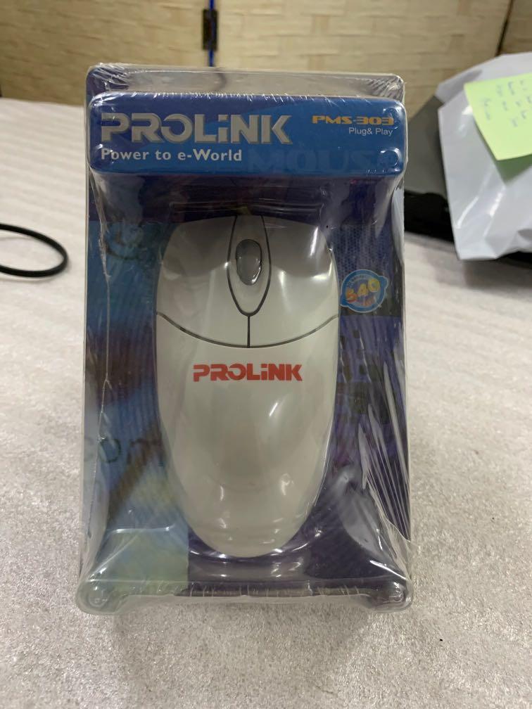 Prolink Pms 303 Mouse For Pc Ps 2 Plug Electronics Computer Parts Accessories On Carousell