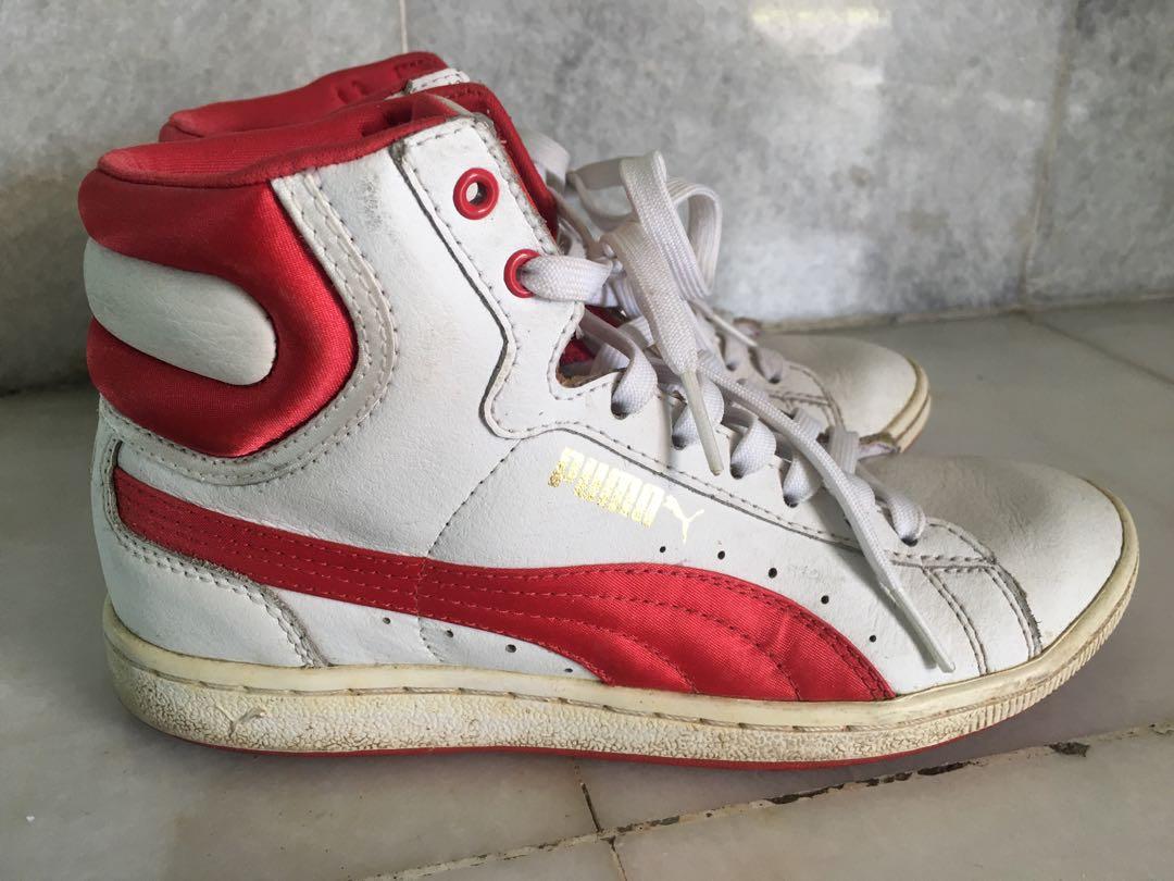 Puma red sneakers 2020 sales