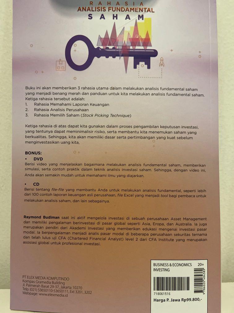 Rahasila Analisis Fundamental Saham by Raymond Budiman