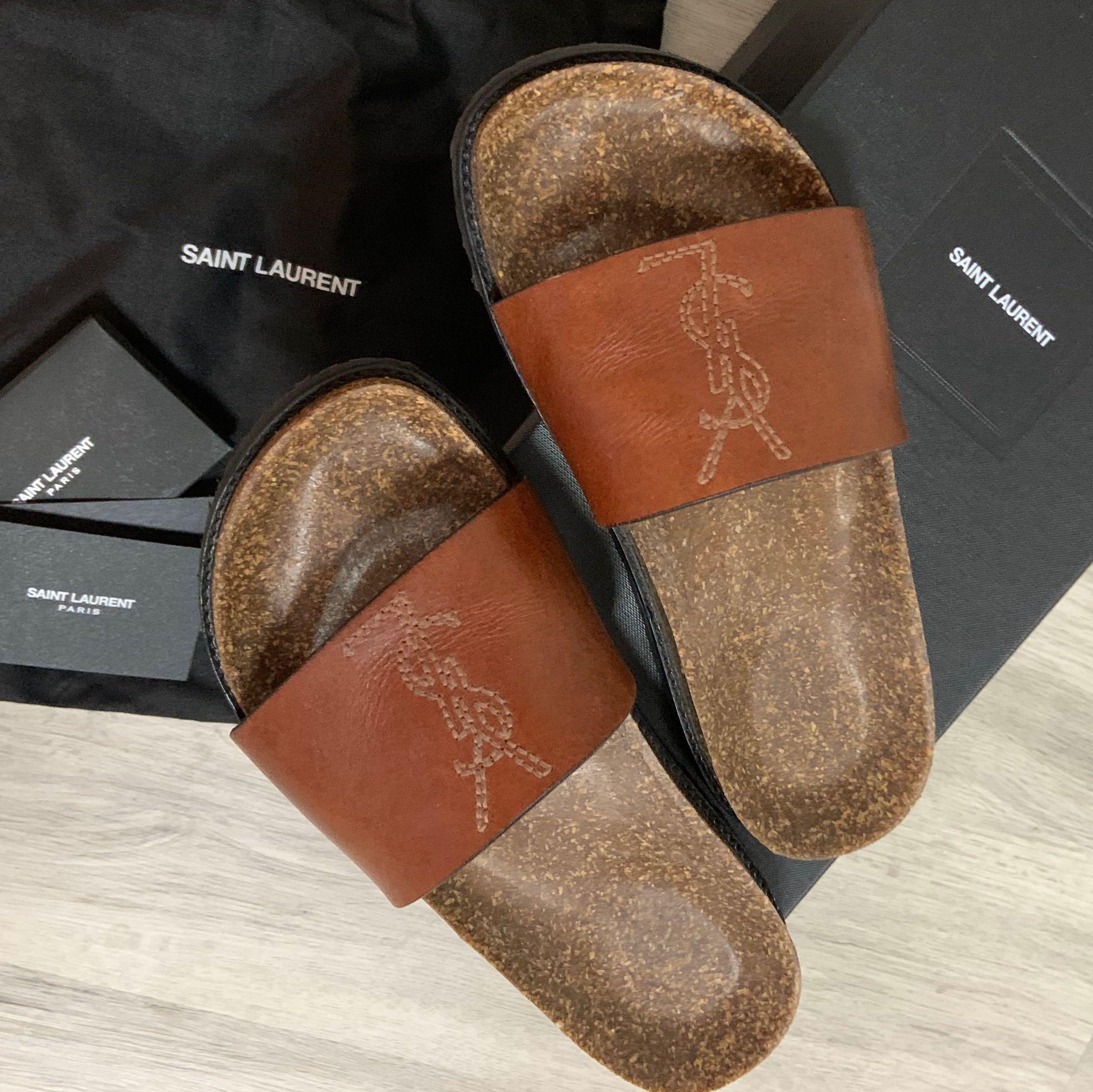 Ysl joan slide best sale