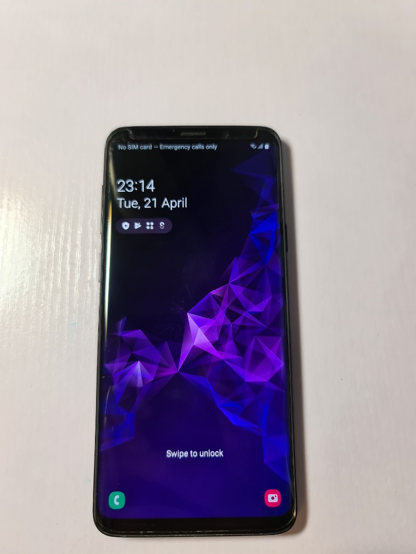 Samsung S9+ 128GB BLACK used. Buyer to Arrange Delivery.