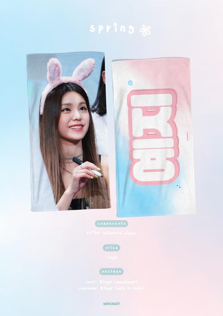 Sg Go Po Itzy Yeji Ryujin Slogan Hobbies Toys Memorabilia Collectibles K Wave On Carousell