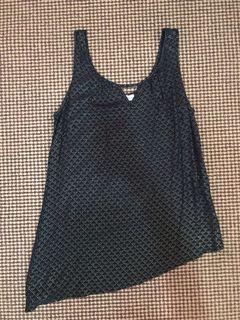 Table Eight Beaded Black Top