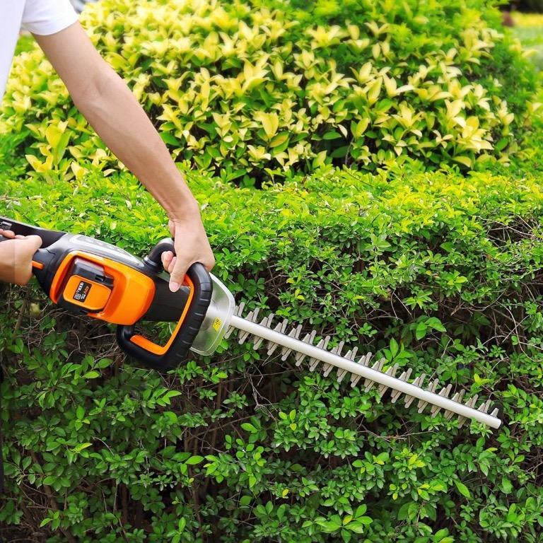 Tacklife cordless hedge trimmer discount