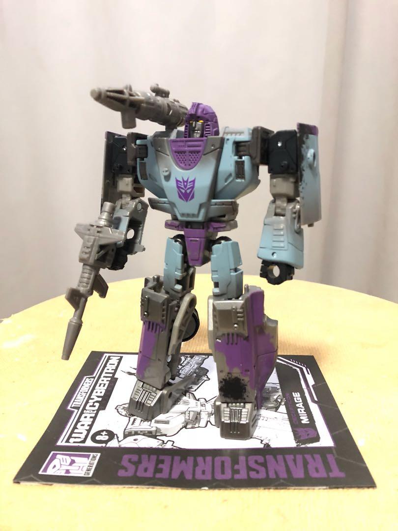 WFC01 Decepticon Mirage Netflix Edition Transformers Generations War