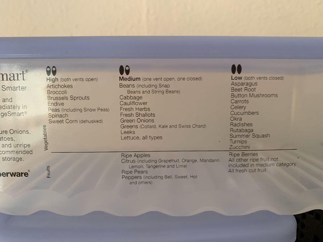 Tupperware FridgeSmart Containers, Furniture & Home Living, Kitchenware