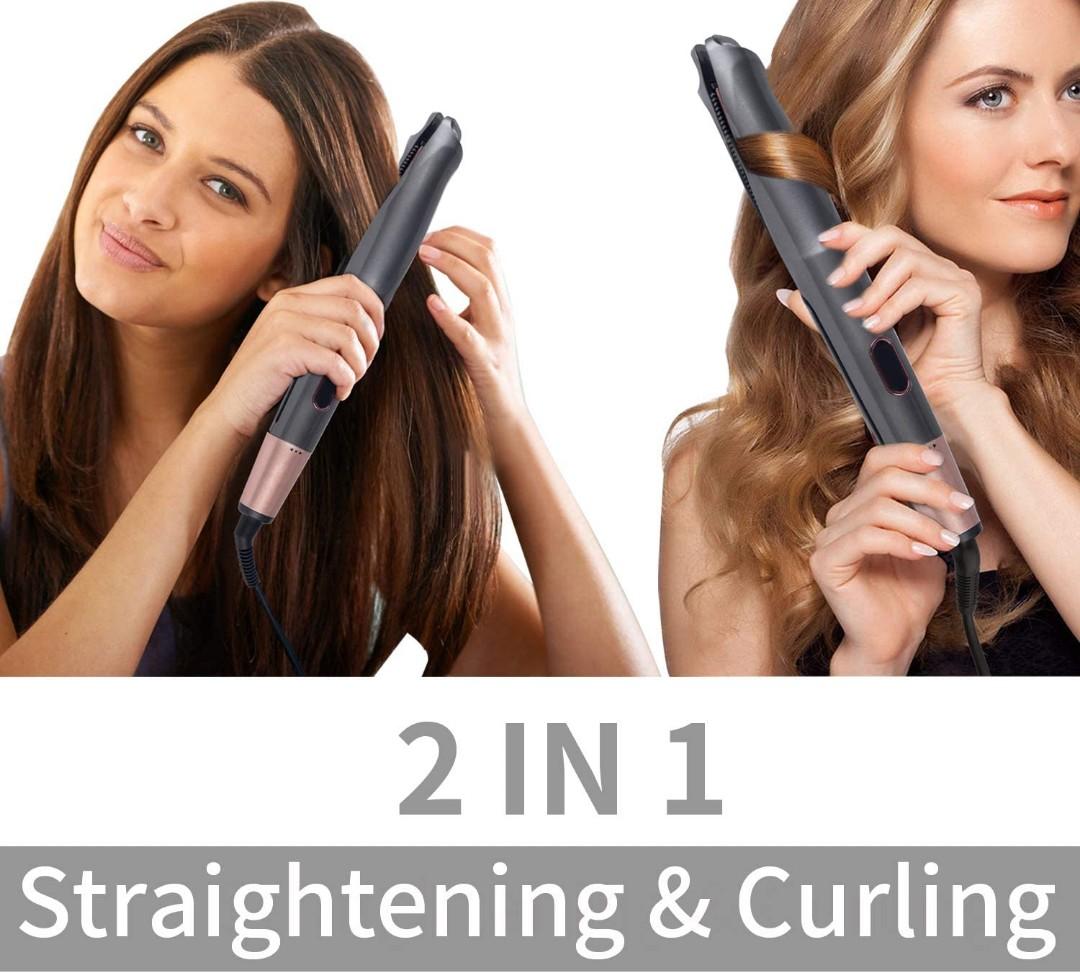 2 in one twist curling deals iron