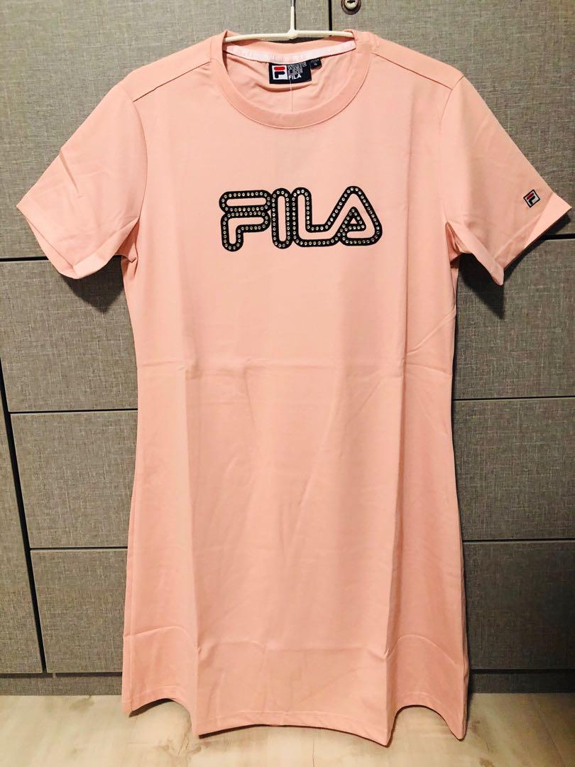 pink fila clothes