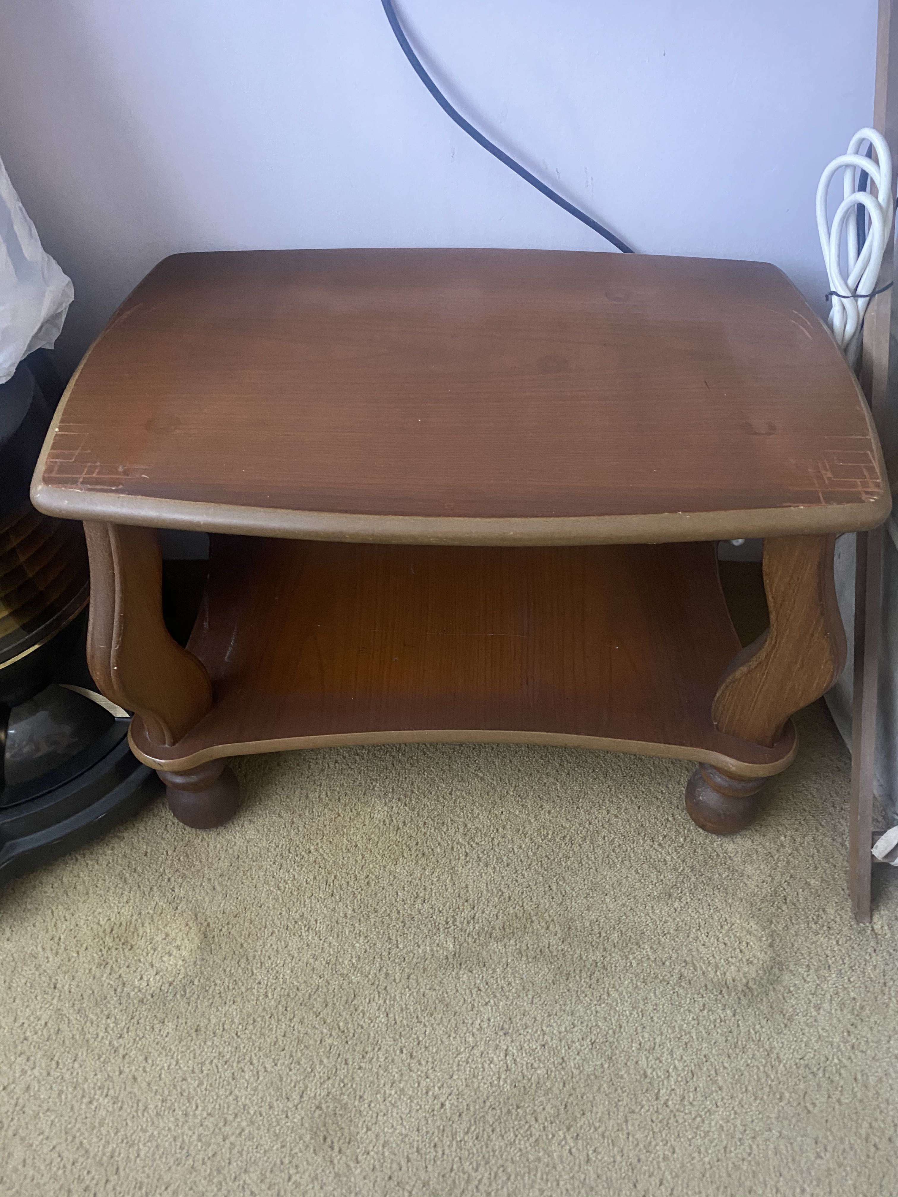 Wooden Strong Tv Stand Coffee Table Furniture Tables Chairs On Carousell