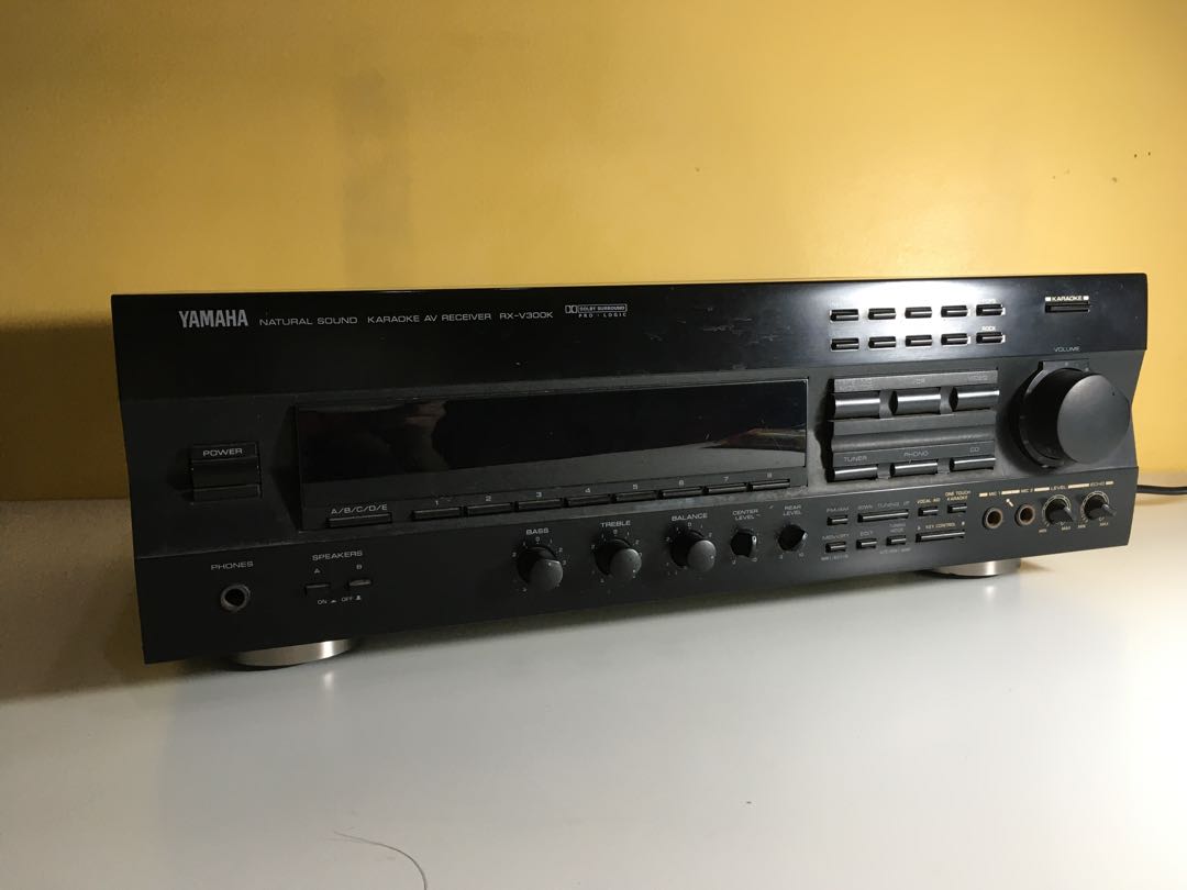 YAMAHA Karaoke AV Receiver RXV300K, Elektronik, Audio di Carousell
