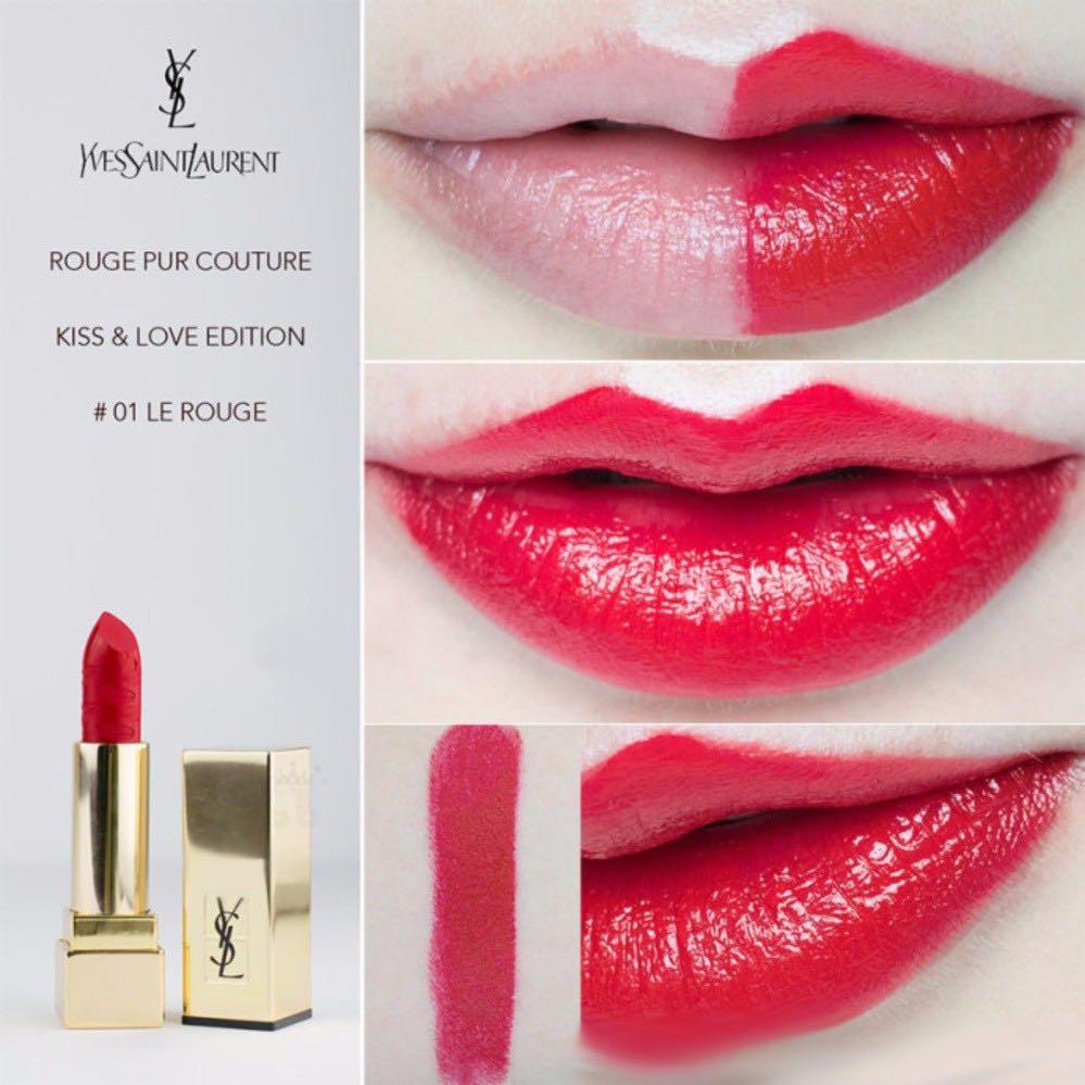 Ysl rouge pur couture lipstick 01 Clearance