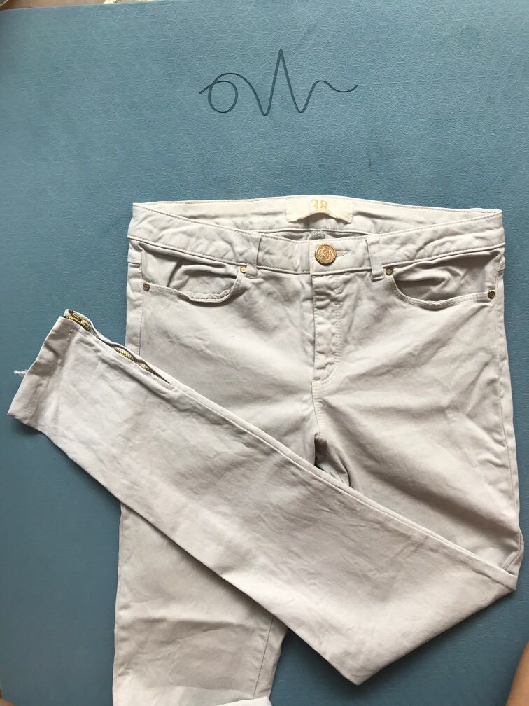 Zara Cream Skinny Jeans Women S Fashion Clothes Pants Jeans Shorts On Carousell To connect with ebony, sign up for facebook today. carousell
