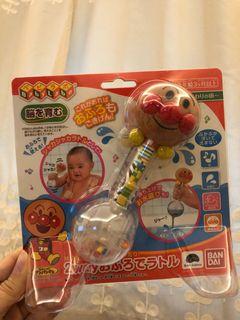 日本 麵包超人沖涼bb玩具