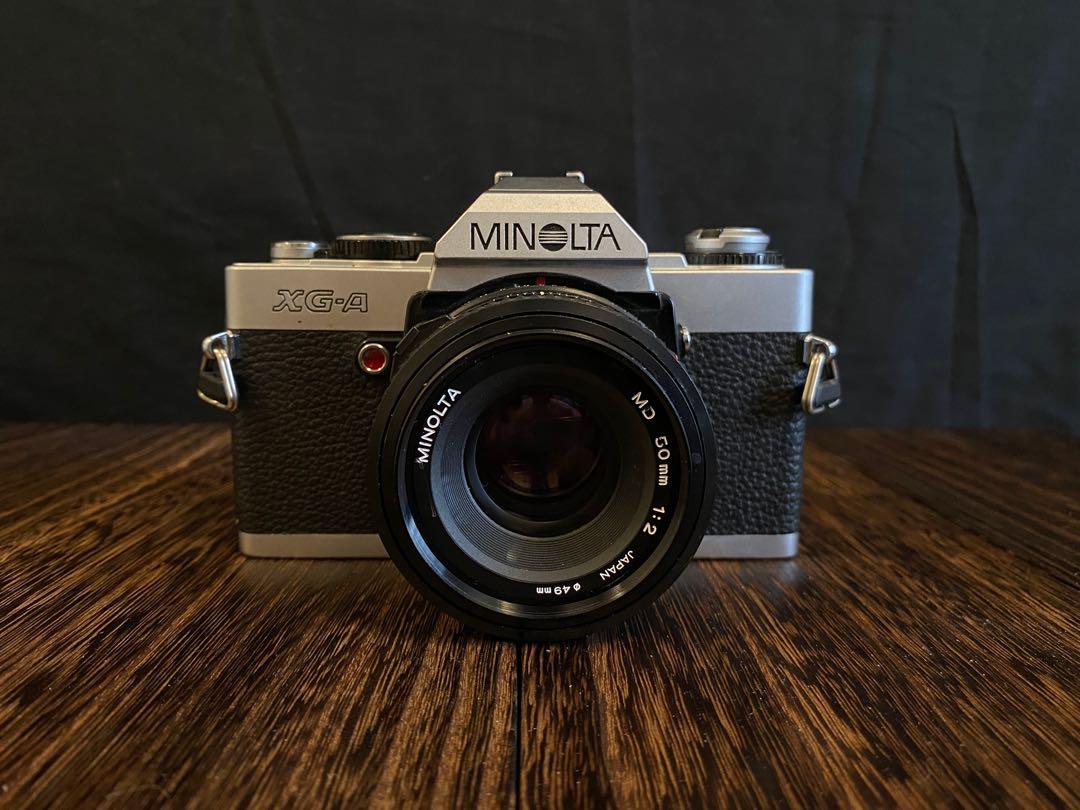 [ 新淨,入門] 特價!! Minolta XGA 菲林相機 (135mm film camera 底片相機), 攝影器材, 相機