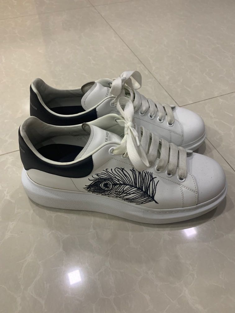 Alexander mcqueen sale feather sneakers
