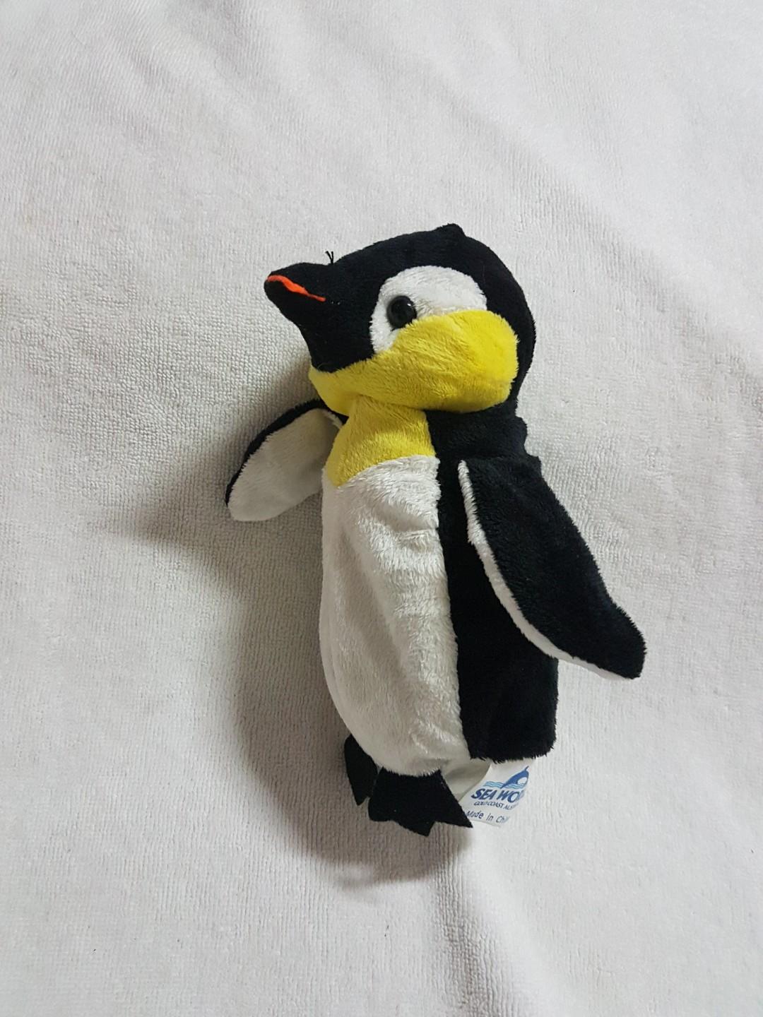 Seaworld penguin plush top