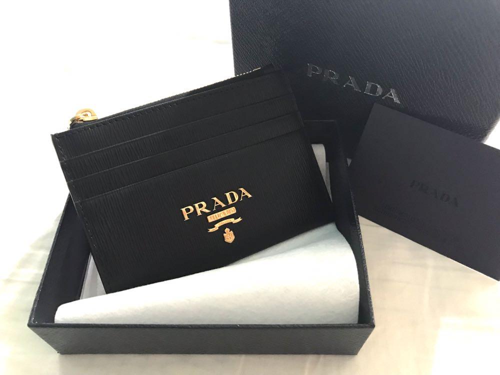 Authentic Prada Card Holder, Women's Fashion, Bags & Wallets, Purses