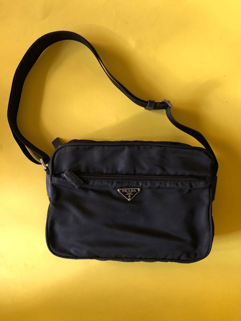Authentic Prada Nylon sling bag, Luxury, Bags & Wallets on Carousell