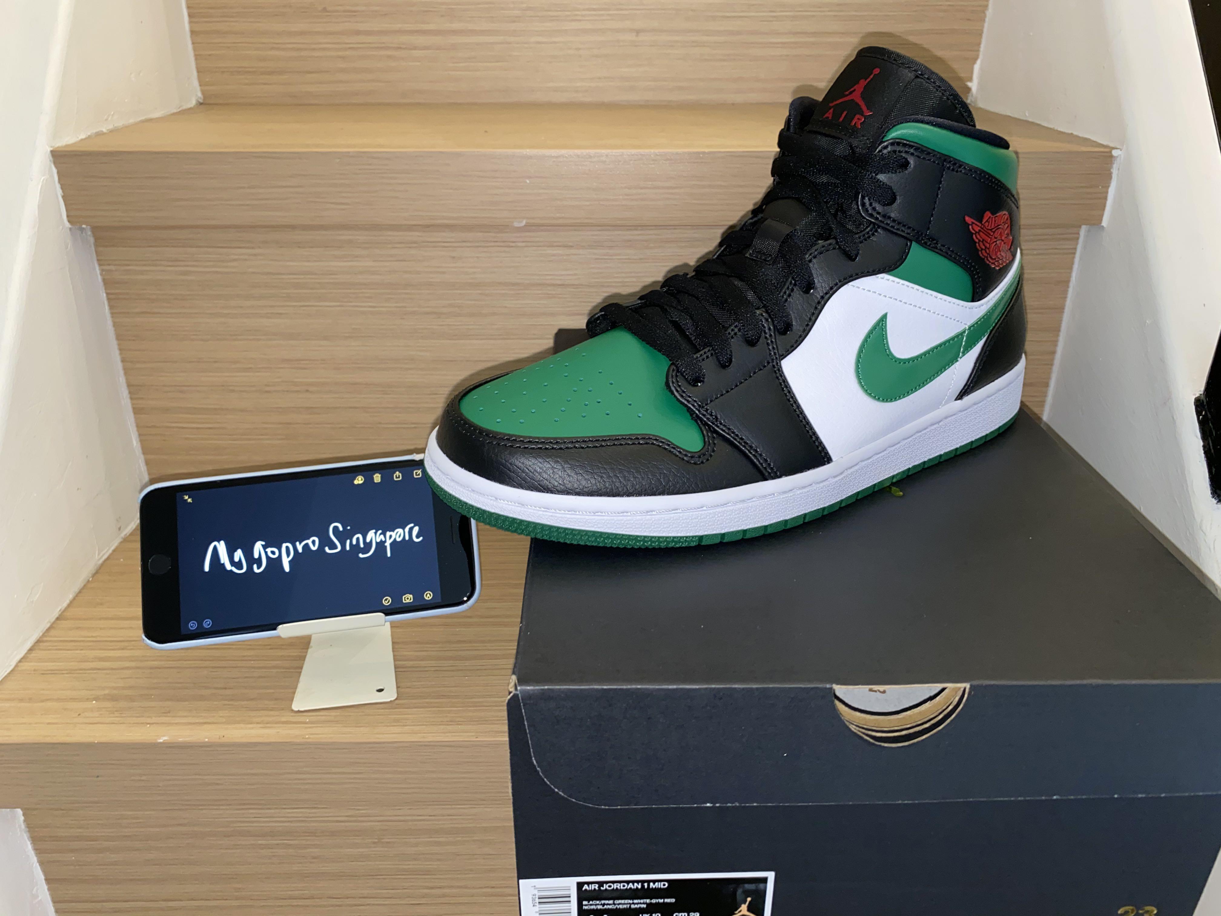 aj1 green toe