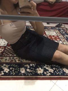Black skirt