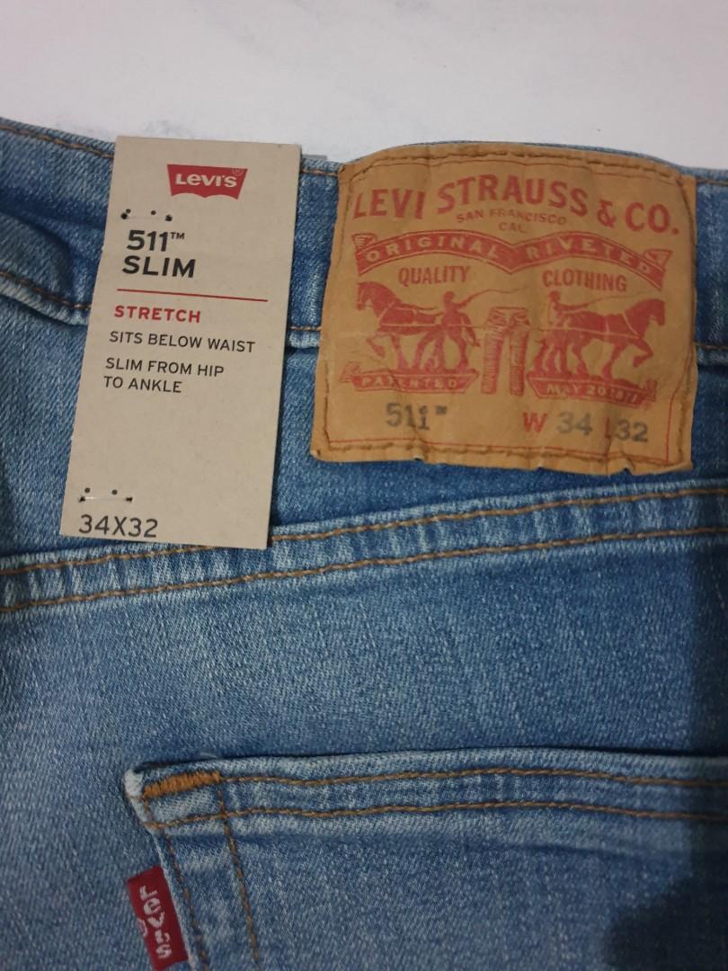 BN authentic Levi's 511 Men Jeans, Men's Fashion, Bottoms, Jeans on  Carousell