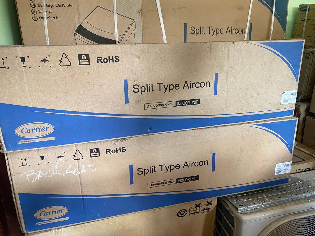 Brand New Carrier Xpower 2 Silver Split Type 3hp Aircon Home Furniture Home Appliances Air Conditioning And Heating On Carousell