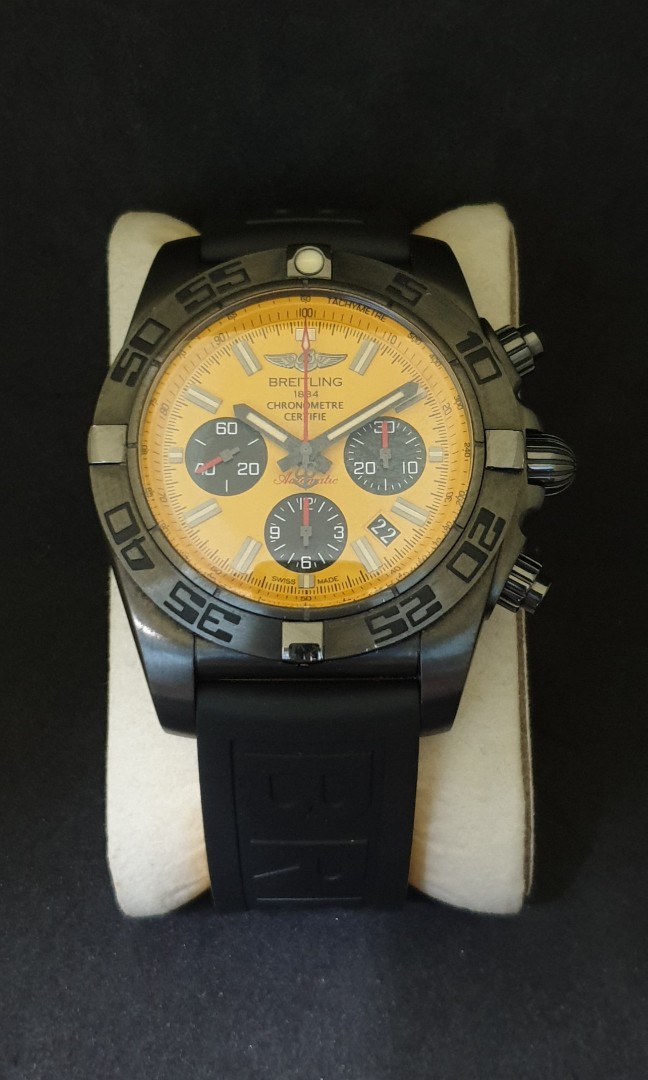 Breitling chronomat 44 clearance blacksteel special edition
