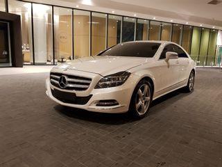 Bridal Car Mercedes Benz CLS Wedding Car Grooms Car VIP Service Manila Airport Transfer Luxury Car Rental